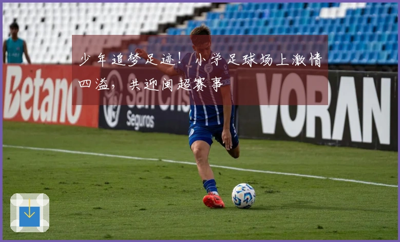 少年追梦足迹！小学足球场上激情四溢，共迎闽超赛事